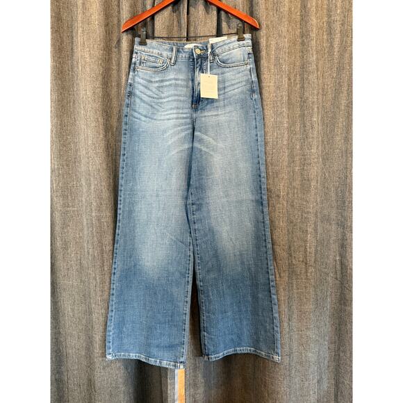 NWT Lauren Conrad Super High-Rise Wide Leg Jeans - Picture 1 of 7